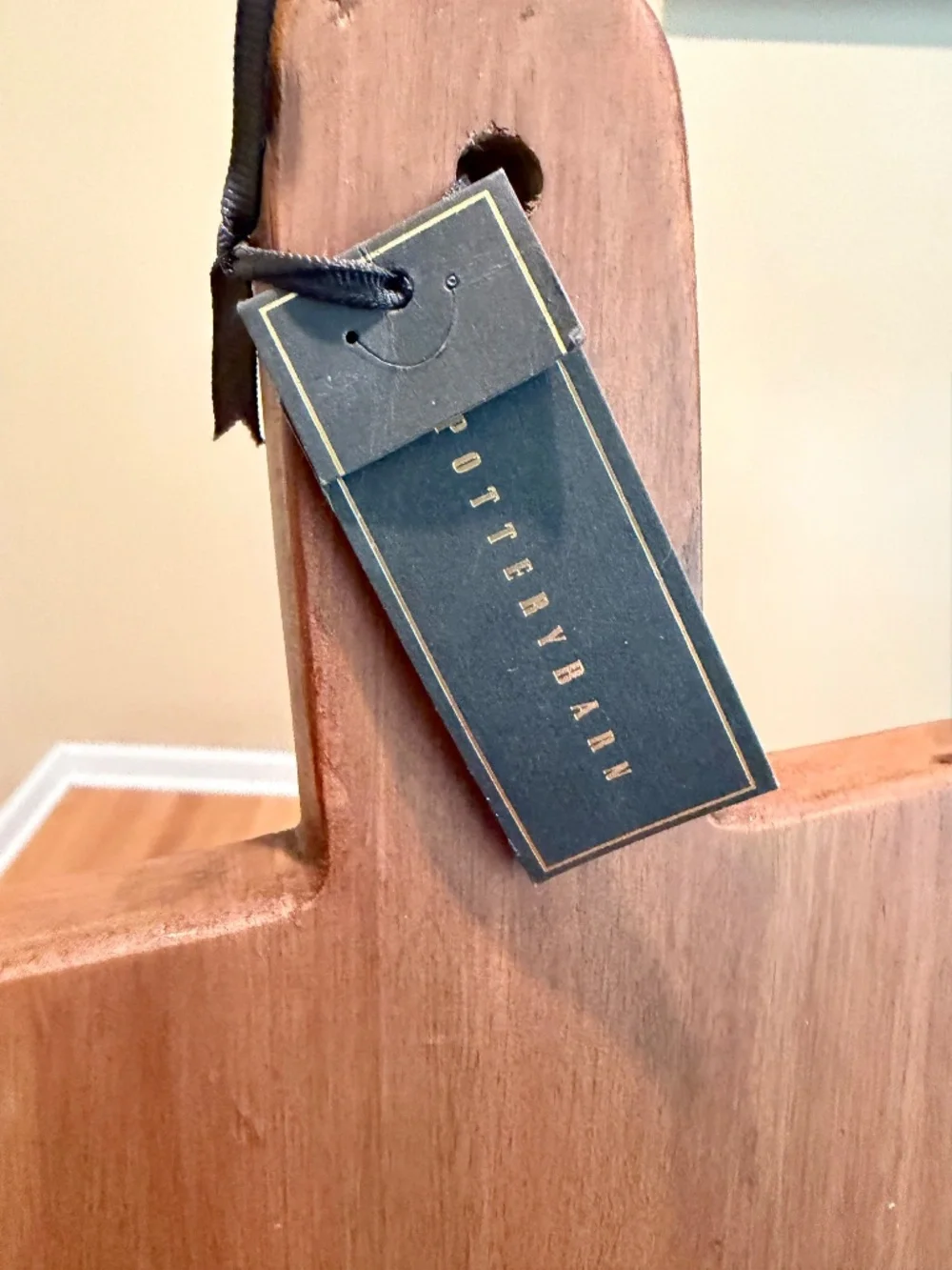 Alphabet Mango Wood Cheese & Charcuterie Board Pottery Barn T
